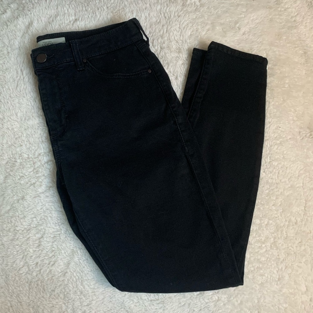 TopShop Moto Leigh black jeans NWOT